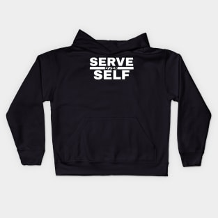 Serve Over Self 2 Kids Hoodie